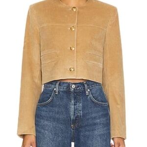 Citizens Of Humanity Camel Suede Blazer